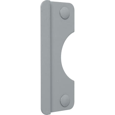 Prime-Line Prime-Line 6 in. H X 2.625 in. L Painted Gray Steel Latch Guard U 9509